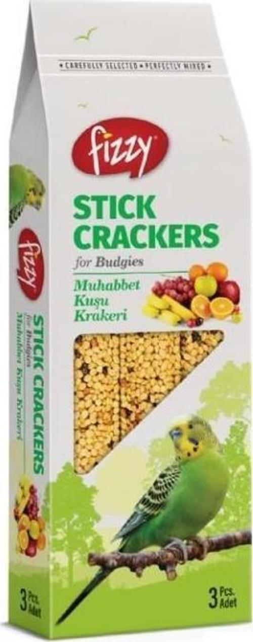 Meyveli Muhabbet Kuşu Krakeri 3'lü