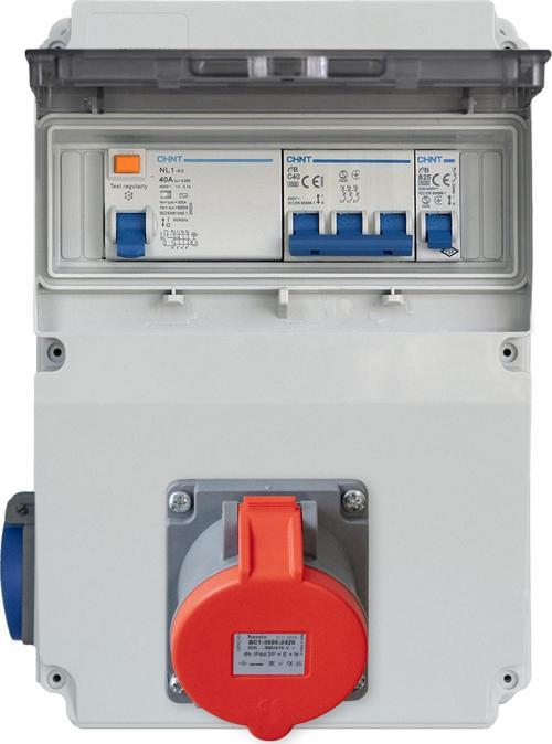 22kW Elektrikli Araç Şarj Cihazı Besleme Kutusu (Prizli)