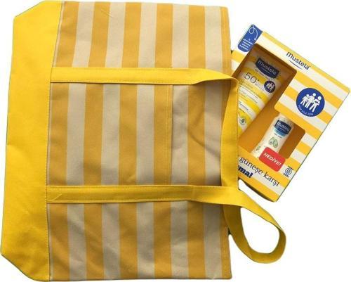 Spf50+ Çok Yüksek Koruma Faktörlü Güneş Losyonu 200Ml + Hydrabebe Vücut Losyonu 100Ml + Plaj Çantası