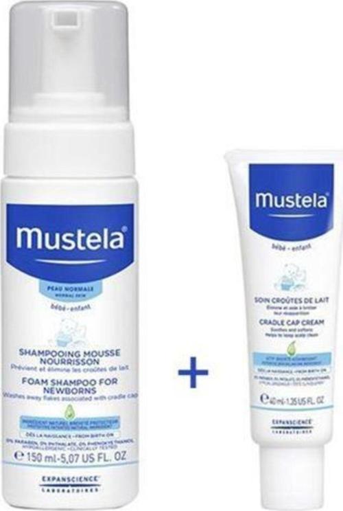 Saç Pullanmalarına Karşı Bebek Bakım Seti ( Cradle Cap 40Ml + Foam 150Ml)