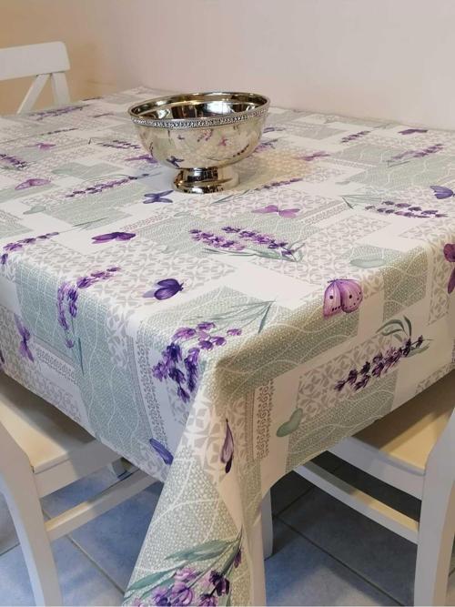 Elyaflı Pvc Muşamba - Desenli Silinebilir Masa Örtüsü