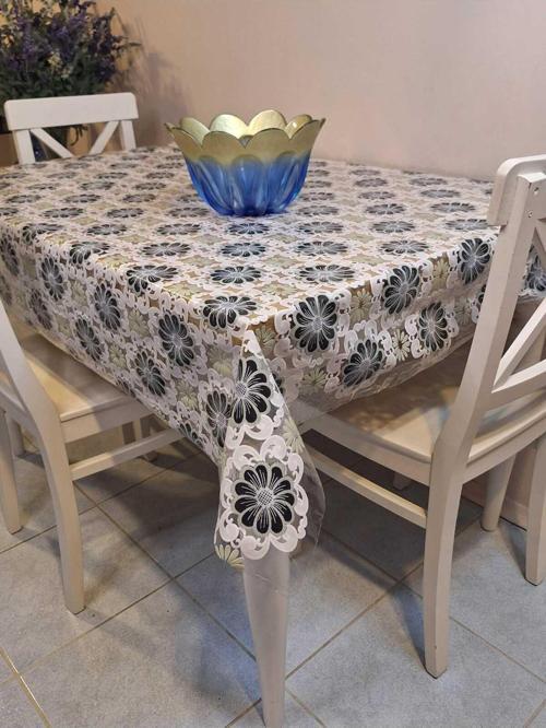 Ithal Pvc Muşamba - Desenli Silinebilir Masa Örtüsü
