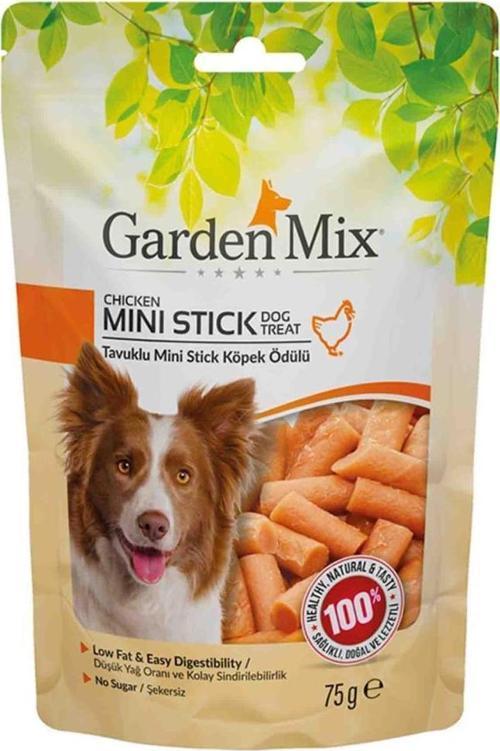 Tavuklu Mini Stick Köpek Ödülü 75 Gr
