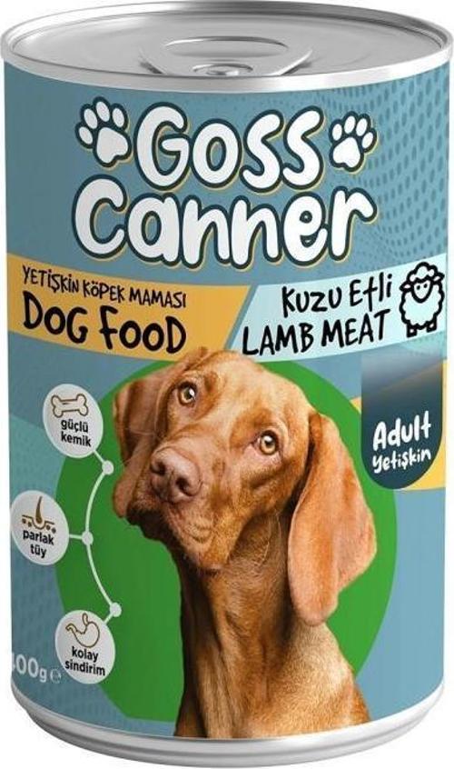 Kuzu Etli Köpek Konservesi 400 Gr