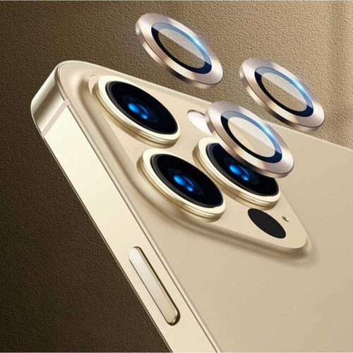 Iphone 11 Pro/11 Pro Max/12 Pro Gold Uyumlu Kamera Lens Koruyucu Cam