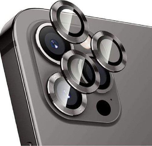 Iphone 11 Pro/11 Pro Max/12 Pro Siyah Uyumlu Kamera Lens Koruyucu Cam