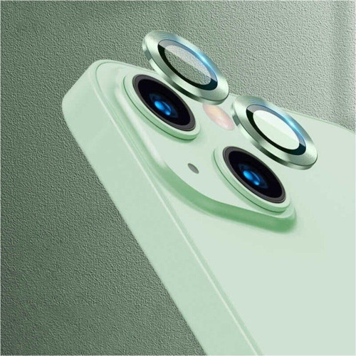 İphone 13 Ve 13 Mini Yeşil (Deep Green) Uyumlu Kamera Lens Koruyucu Cam