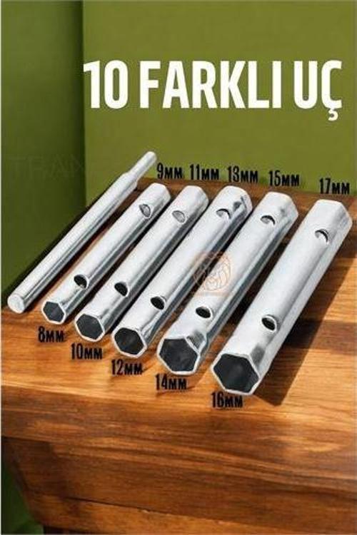 Tork Lokma Seti Boru Kovan Tip Anahtar Seti Buji Anahtarı