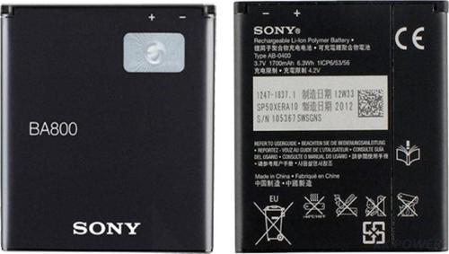 Xperia S Lt26İ V Lt25İ Uyumlu Ba800 1700 Mah Batarya Pil