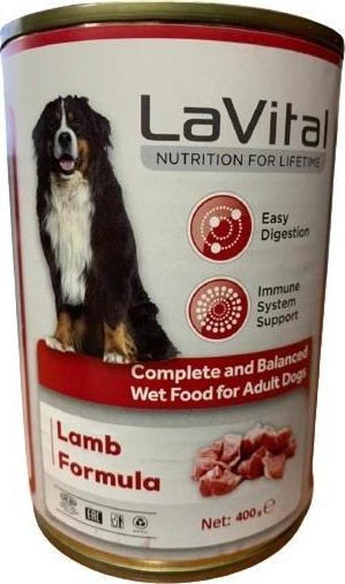 Püre Lamb Kuzu Etli Köpek Konservesi 400 Gr