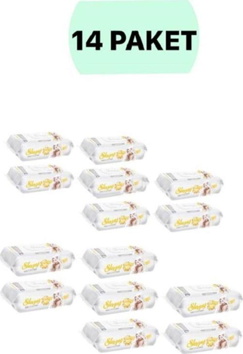 Sensitive 90 Yaprak 14'li Paket Islak Mendil & Havlu