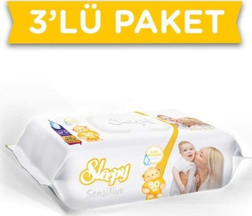 Sensitive 90'lı Islak Havlu x 3 Adet