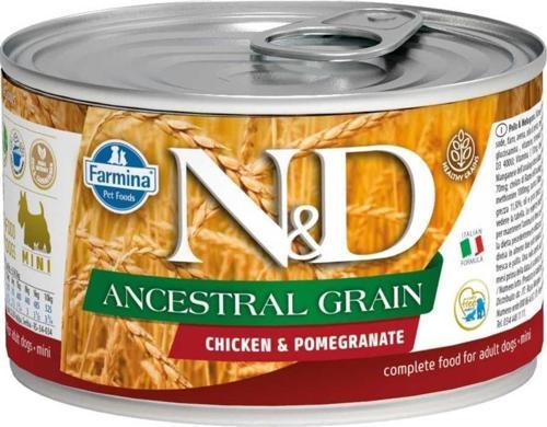 Düşük Tahıllı Tavuklu Narlı Köpek Konservesi 140 gr