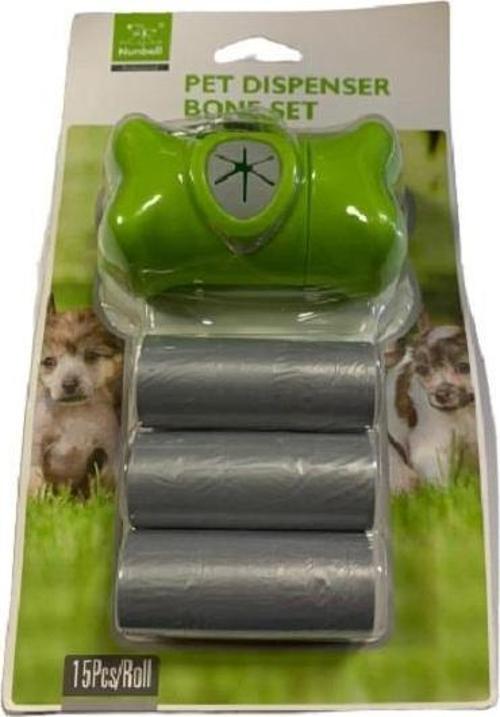 3 Rulo Poşetli Köpek Dışkı Aparatı