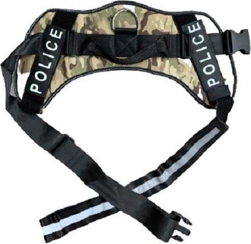 SSL305 Göğüs Tasması Kamuflaj XL GÖVDESİ 100-140cm ARASI OLAN KÖPEKLERE