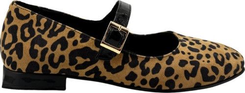 ni 26100780 Babet Leopar Desenli Kadın Ayakkabı