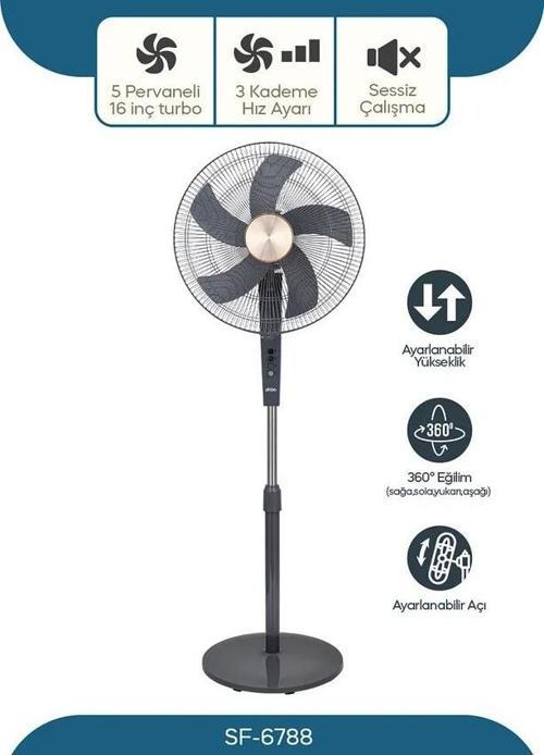 SF-6788 AYAKLI VANTİLATÖR