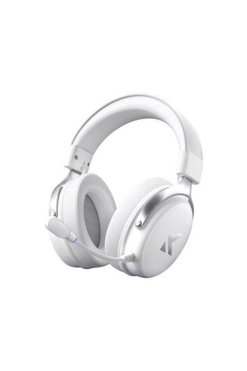 V9 Pro Icy White 7.1 Surround Kablosuz Gaming Kulaklık (Mc-V9-5)