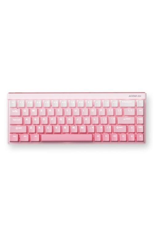 Ace68 Air Peach Gradient %65 He Kailh Magnetic God Switch Rgb Hotswap Mekanik Gaming Klavye