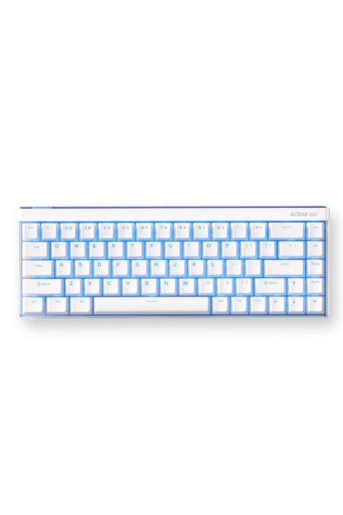 Ace68 Air Snow White %65 He Kailh Magnetic God Switch Rgb Hotswap Mekanik Gaming Klavye