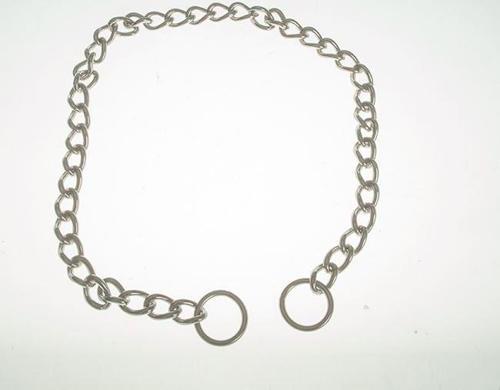 Köpekler İçin Paslanmaz Çelik Tekli Zincir 2,5 mm 45 cm