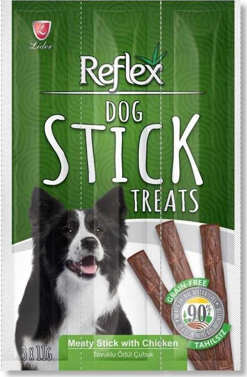 Dog Stick Tavuk Etli Köpek Ödül Çubuk 11 Gr 3'lü