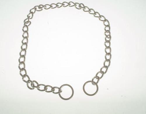 Köpekler İçin Paslanmaz Çelik Tekli Zincir 3,5 mm 55 cm