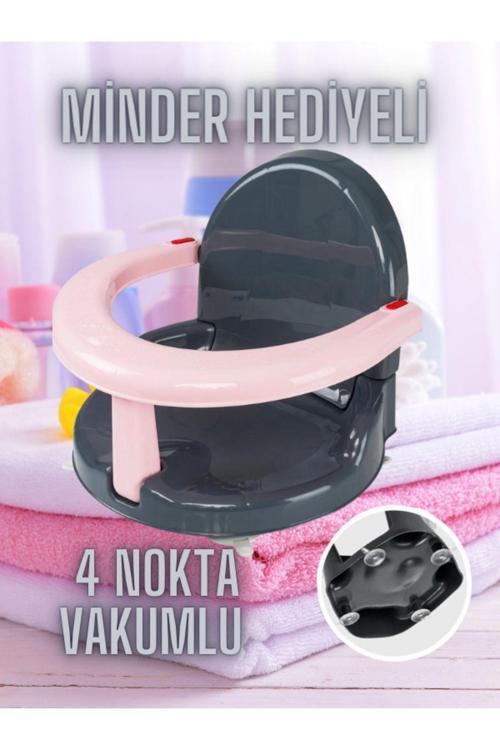 Vakumlu Mama Koltuğu Çift Kilit Mekanizmalı Açılır Kapanır Minder Hediyeli Mama Sandalyesi Kutulu