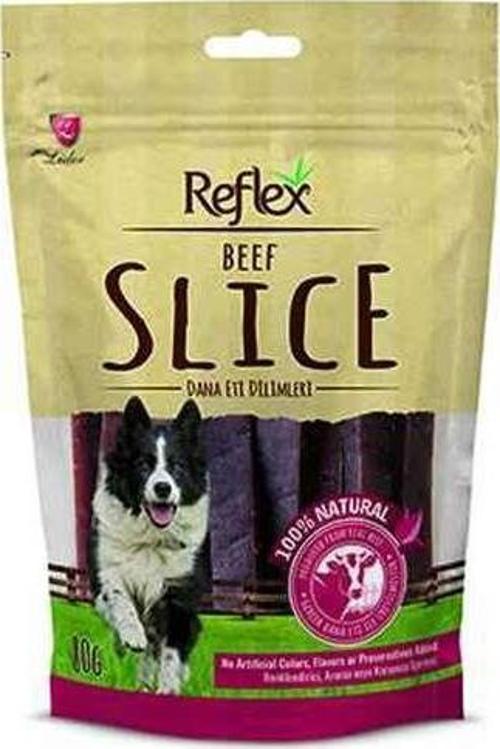 Kurutulmuş Dana Eti Dilimleri Köpek Ödülü 80 gr