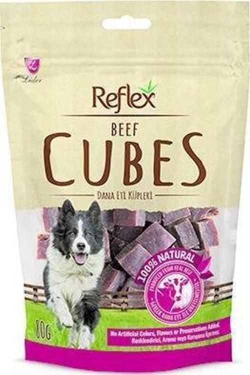 Kurutulmuş Dana Eti Küpleri Köpek Ödülü 80 gr