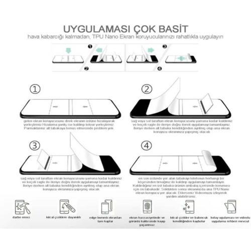 Xiaomi POCO M5 NANO Ekran Koruyucu ULTRA İnce Esnek - Umbos ŞEFFAF HD