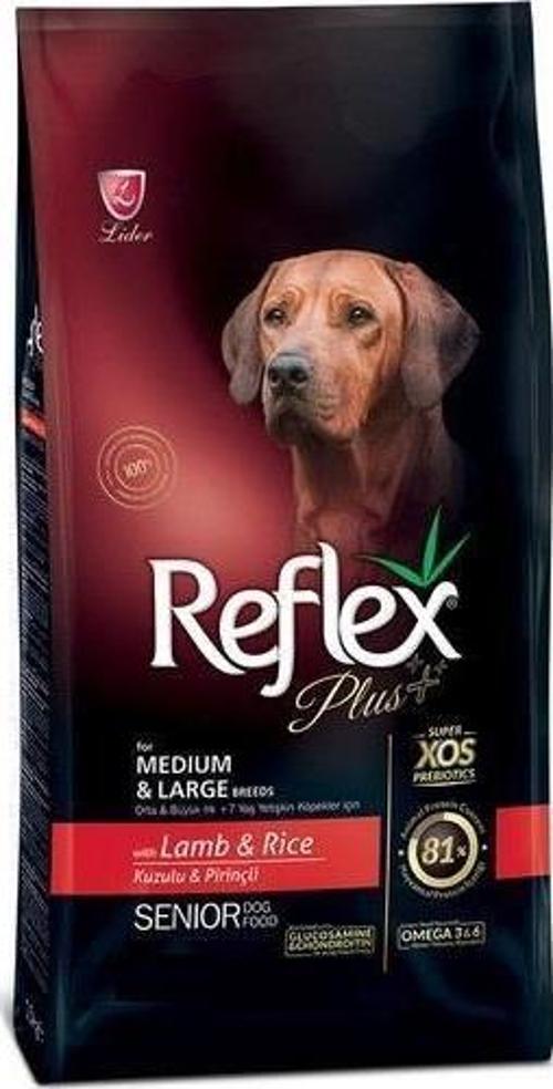 Plus Kuzulu Orta Büyük Irk Yaşlı Köpek Maması 3 Kg