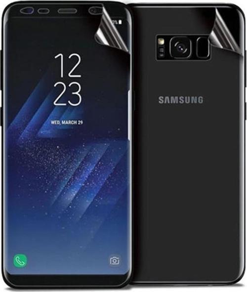 Samsung Galaxy S8 ile Uyumlu Ön Arka Koruma Full Body Jelatin
