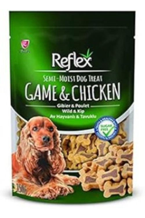 Semi-Moist Av Hayvanlı Tavuklu Köpek Ödülü 150 Gr