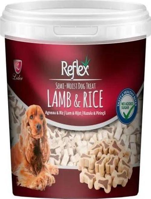 Semi-Moist Kuzulu ve Pirinçli Yarı Yumuşak Köpek Ödül Maması 500 Gr