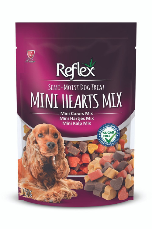 Semi-Moist Mini Kalp Mix Köpek Ödülü 150 gr