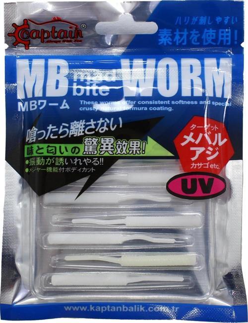 3520 Mini Worm 10 lu 5 cm Aromalı LRF Silikonu Renk:02