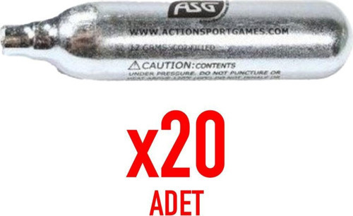 12 Gr Co2 Hava Tüpü 20 Adet