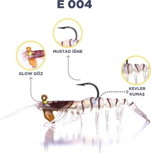 Sakura Shrımp 6,5G 76Mm E 004
