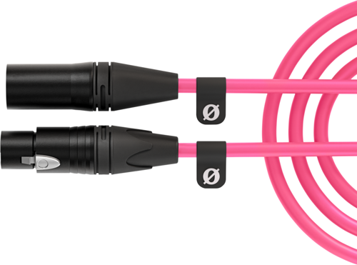 XLR-CABLE (6mt): Pembe | Premium XLR Kablo