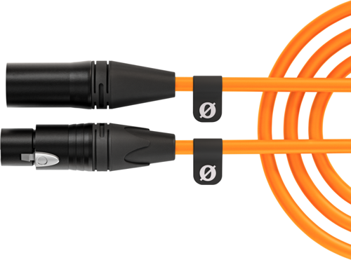 XLR-CABLE (6mt): Turuncu | Premium XLR Kablo