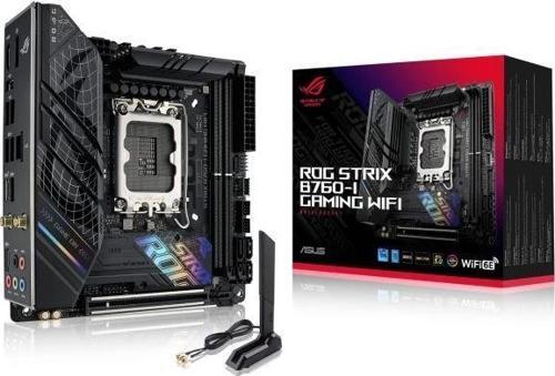 ROG STRIX B760-I GAMING WIFI Intel B760 Soket 1700 DDR5 7600MHz(OC) Anakart