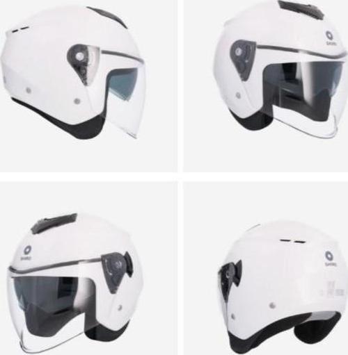 SHIRO KASK 100285 JET&OFC IBIZA M.C SUNVIZOR BEYAZ
