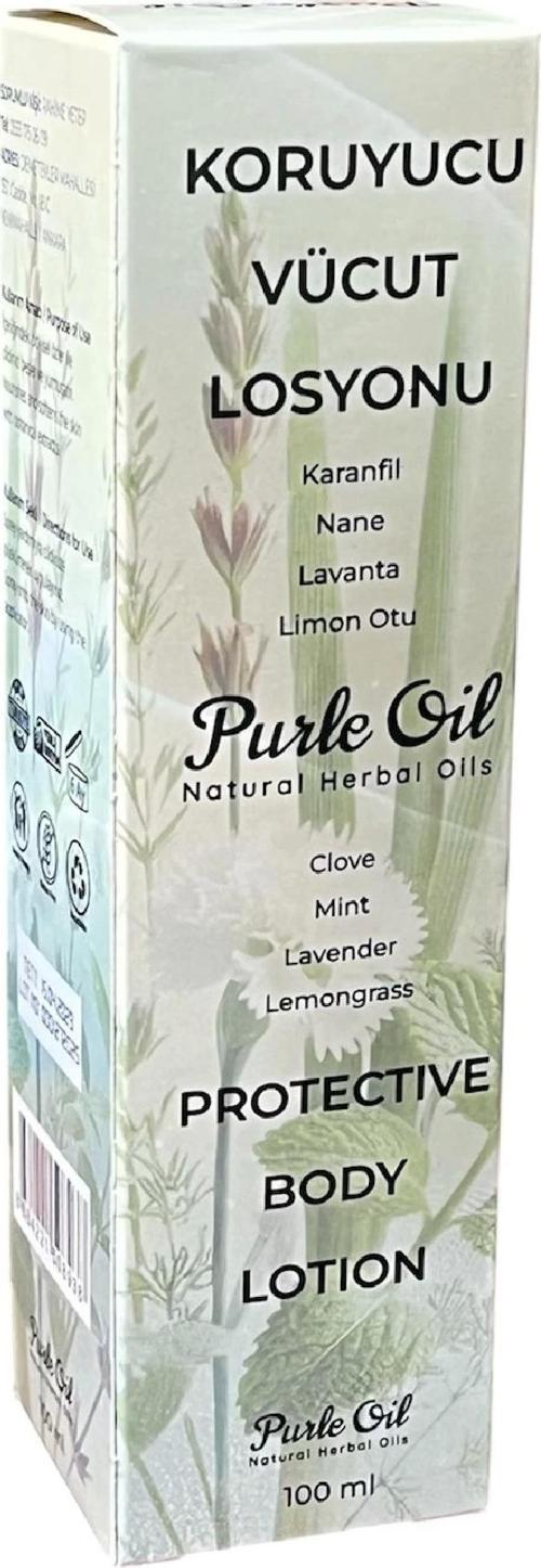 Doğal Sivrisinek ve Kene Kovucu Vücut Losyonu 100 ml, 1 Adet, Purle