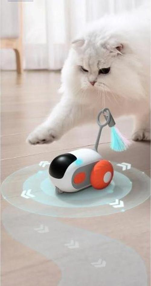 Büro Ev Evcil Hayvanı Kedi için Uzaktan Kumandalı Robot Oyuncak