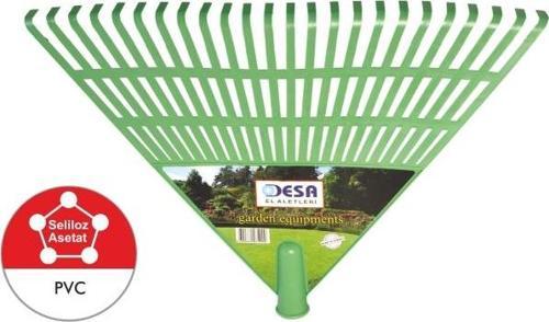 Büro Ev Ofis Hobi Tarla Bahçesi için Plastik Sapsız Yaprak Tırmığı
