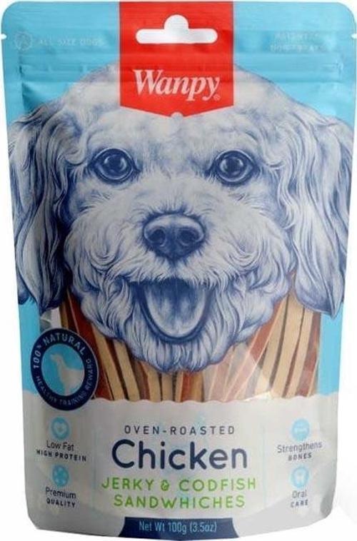 Tavuklu&Morina Balıklı 100 gr CC-01S Köpek Ödülü