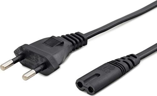 Büro Ev Ofis Cihazı için 1,5MT 0,75MM 20PIN Siyah Teyp Power Güç Kablosu