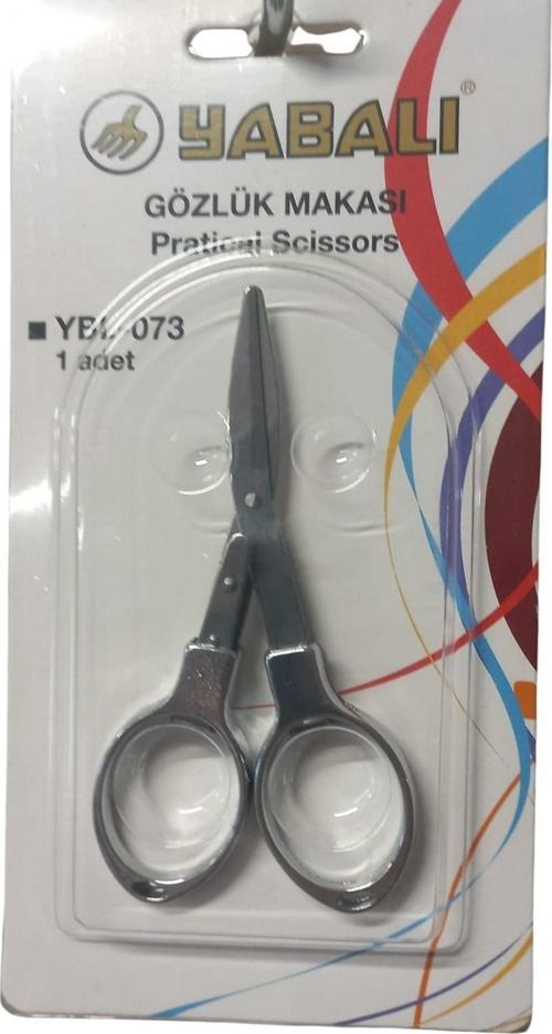 Büro Ev Ofis Hobi Atölyesi için Siver Stil Gözlük Tip Katlanır Makas