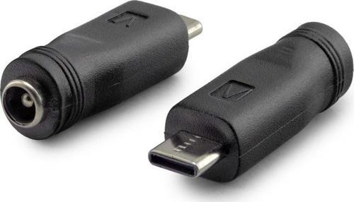 Büro Ev Ofis Bilgisayarı için 10ADET Type-C (M) To 5.5*2.5 (F) Notebook Adaptör Ucu Çevirici Seti